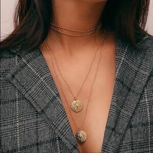 3/$30 💛 Multi Layered Charm Necklace